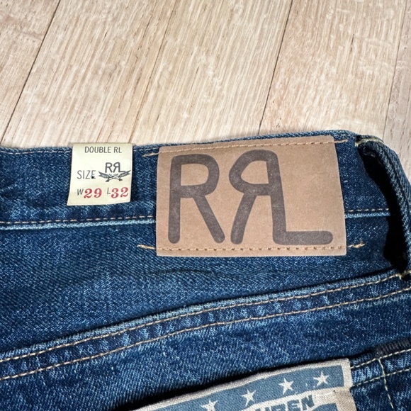 Ralph Lauren Double RL RRL Jeans Size W29XL32 Slim Narrow Brand New With Tags - Picture 11 of 12